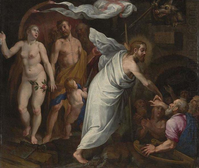 Pablo de Cespedes Descenso de Cristo al Limbo china oil painting image